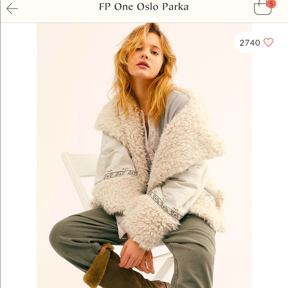 Free People FP One Oslo Parka - Reversible Large